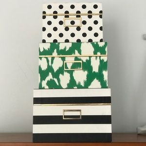 Kate Spade New York Storage Boxes